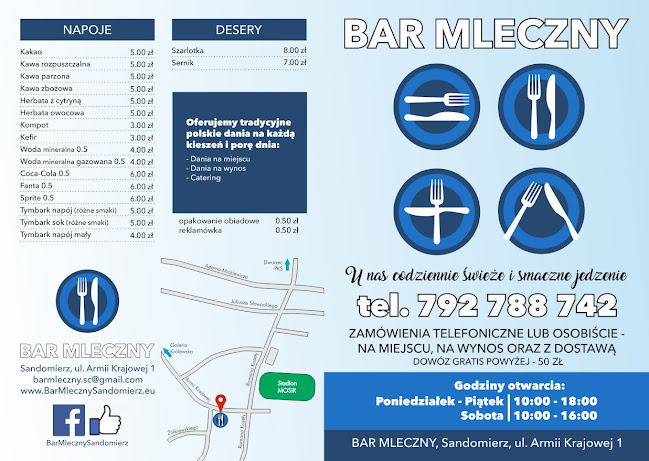 Opinii despre Bar Mleczny în Sandomierz - Gastronomia