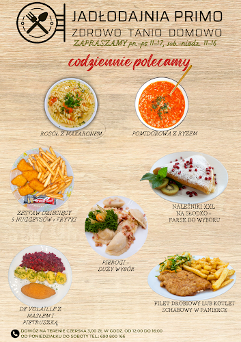 Opinii despre Jadłodajnia Primo Dobre jedzenie Obiad na dowóz în Czersk - Gastronomia