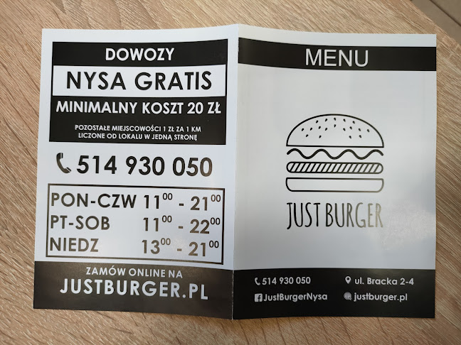 Comments and reviews of Just Burger Nysa