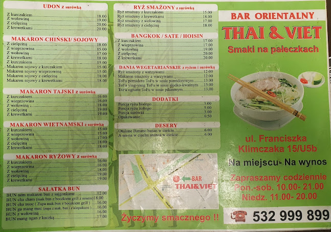 Bar Thai&Viet - Gastronomia