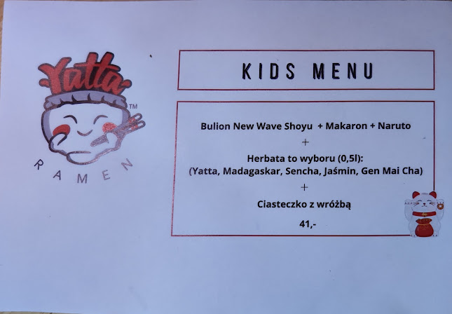 Yatta Ramen Wrocław - Gastronomia