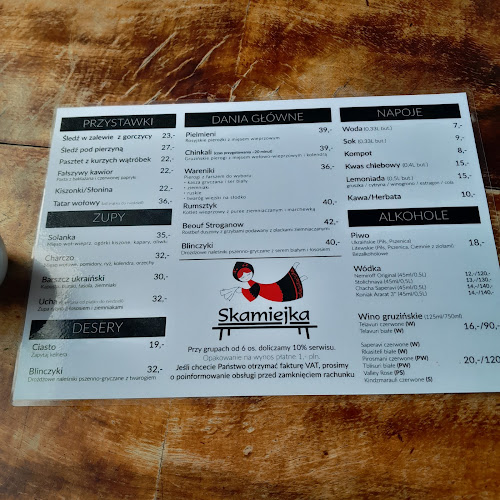 Opinii despre Skamiejka în Warszawa - Gastronomia