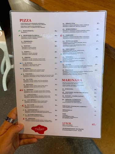 Opinii despre Viaduct Pizza Bar în Warszawa - Gastronomia