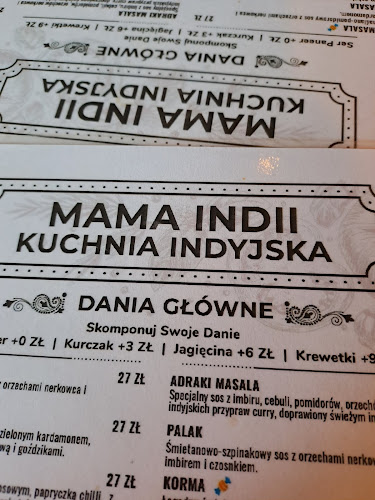 Mama Indii - Gastronomia