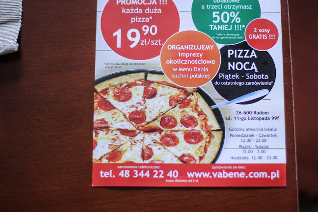 Restauracja VaBene Pizza&Pasta