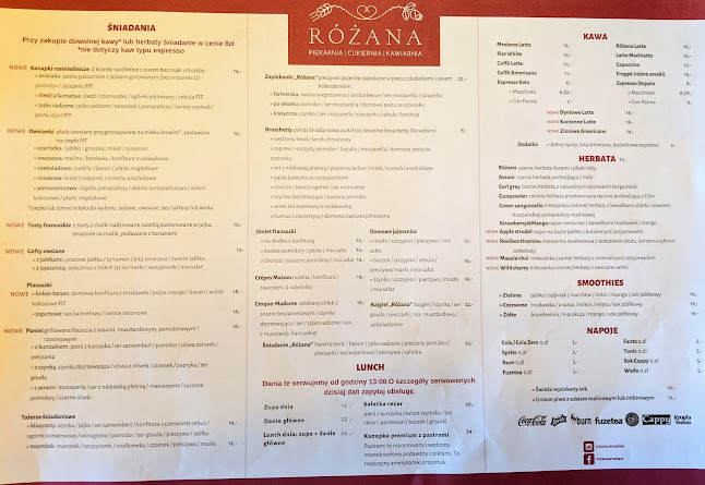 Różana Piekarnia Cukiernia Kawiarnia