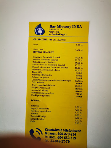 Bar Mleczny „Inka” (Obiady Domowe) - Gastronomia