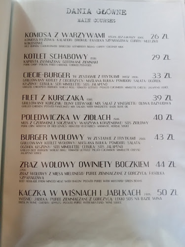 Restauracja Szpularnia - Gastronomia