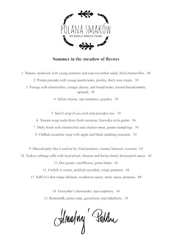 Opinii despre Polana Smaków – restauracja Andrzeja Polana Imprezy okolicznościowe Catering în Warszawa - Gastronomia