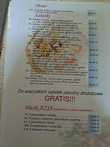 Opinii despre Bar Ala`Musto în Choszczno - Gastronomia