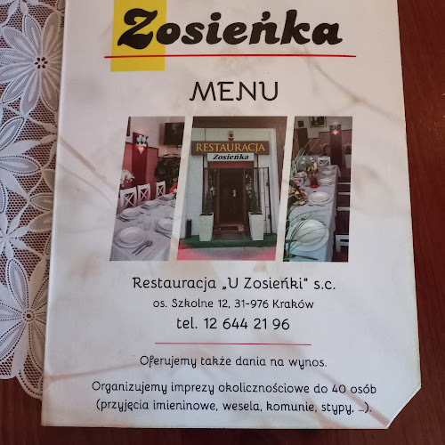 Restauracja Zosieńka - Gastronomia