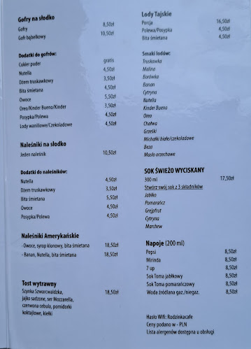 Rodzinka Cafe Kawiarnia Przyjazna Dzieciom - Namysłów