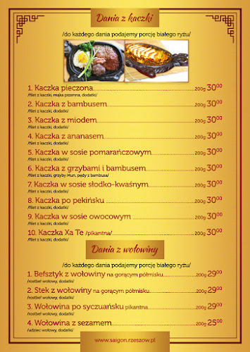 SAIGON Restauracja Wietnamska - Gastronomia