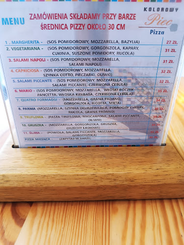 Kolorowy Piec Pizza Włoska - Toruń