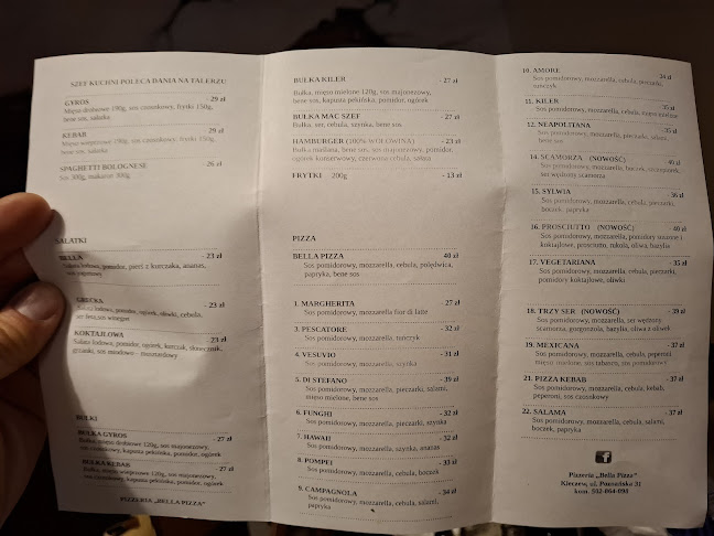 Pizzeria 'Bella Pizza' - Gastronomia