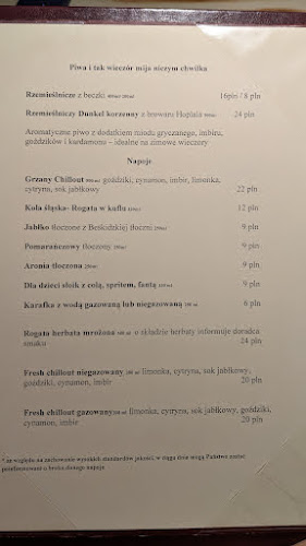 Opinii despre Rogata. Kuchnia lokalna. Kuchnia tradycyjna. Kuchnia beskidzka. Imprezy okolicznościowe.Rezerwacje firmowe. în Bielsko-Biała - Gastronomia