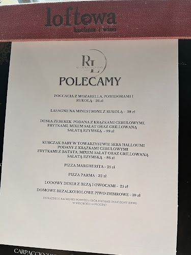 Loftowa Restauracja