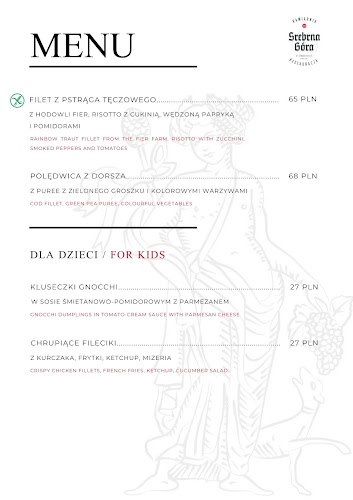 SREBRNA GÓRA Restauracja Kawiarnia Winiarnia Zielona Góra - Gastronomia