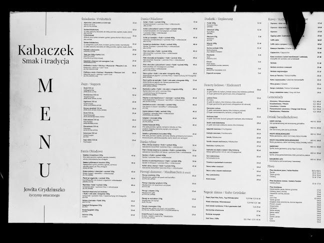 Opinii despre Kabaczek Smak i Tradycja în Ustronie Morskie - Gastronomia