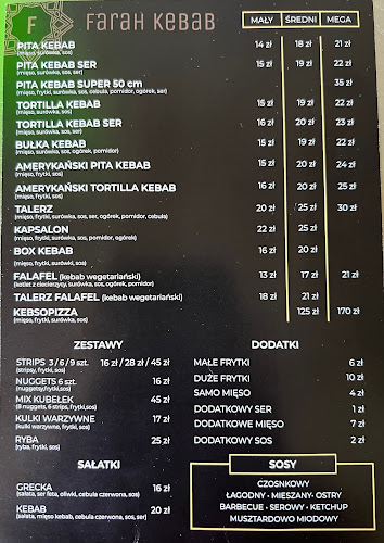 FARAH KEBAB & RESTAURACJA - Gastronomia