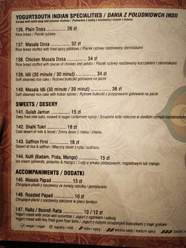 Namaste India: Restauracja Indyjska, Indian Restaurant in Warsaw - Warszawa