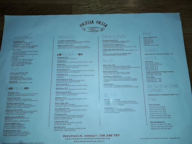 Opinii despre Prosta Pasta Błonie în Błonie - Gastronomia