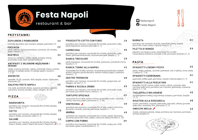 Festa Napoli Phone number