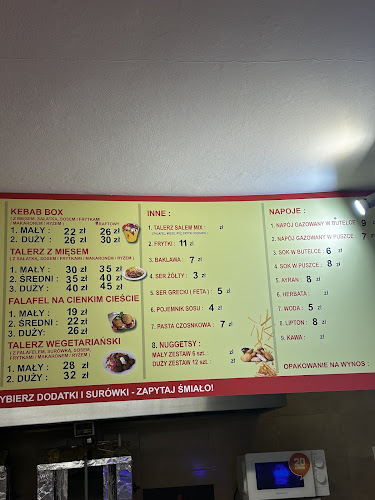 Opinii despre Kebab Salem Pruszków în Pruszków - Gastronomia