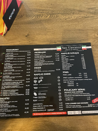 Opinii despre Pizzeria San Giovanni - pizza na telefon Ursynów în Warszawa - Gastronomia