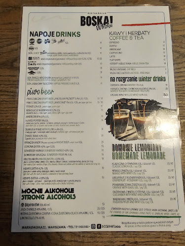 Boska Włoska - Gastronomia