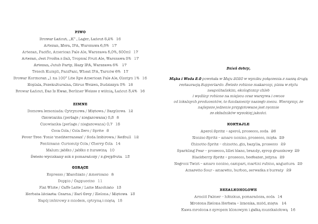 Reviews of Mąka i Woda in Warszawa - Gastronomia