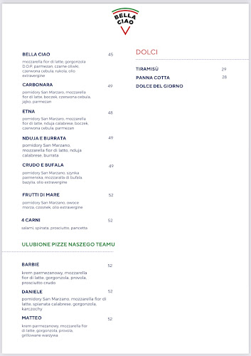 Pizzeria e Ristorante Italiano BELLA CIAO - Jawor