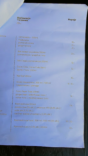 Restauracja Tarasowa - Gastronomia