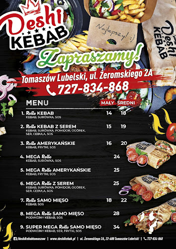 Deshi Kebab Tomaszow Lubelski - Gastronomia