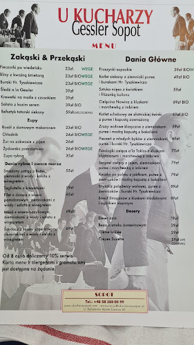U Kucharzy - Gastronomia
