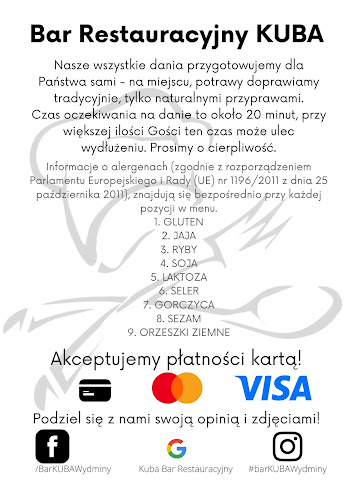 Kuba Bar Restauracyjny - Wydminy