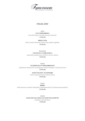 Opinii despre Tymczasem Restauracja & Kawiarnia în Warszawa - Gastronomia