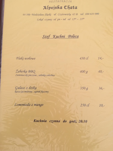 Alpejska Chata - Wodzisław Śląski