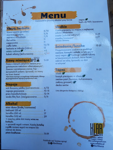 KLAR kawa i wino - kawiarnia speciality wine bar Gliwice - Gliwice