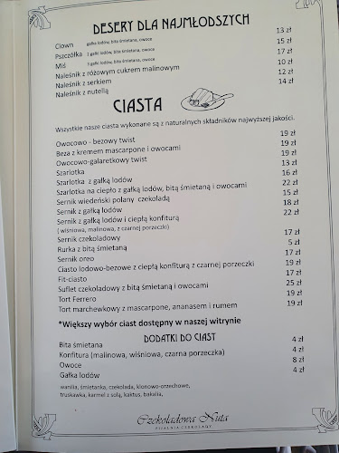 Opinii despre Czekoladowa Nuta în Częstochowa - Gastronomia