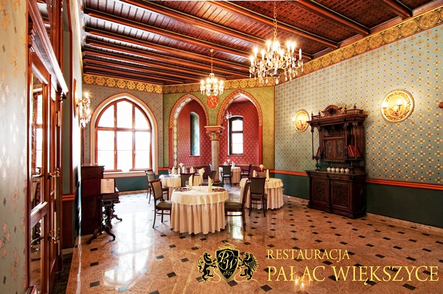 Pałac Większyce - Gastronomia