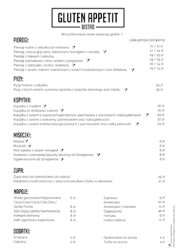 Gluten Appetit - pierogi, pyzy, kopytka