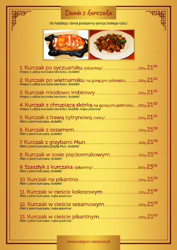 SAIGON Restauracja Wietnamska - Rzeszów