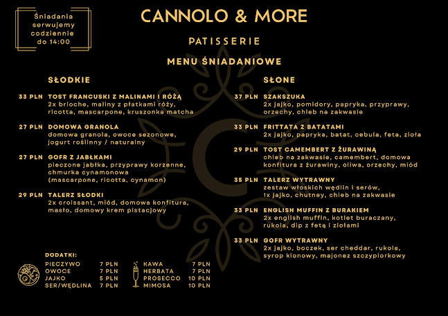 Opinii despre Cannolo and more! în Gdynia - Gastronomia