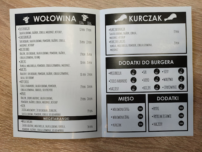 Just Burger Nysa - Gastronomia