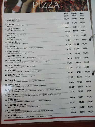 Pizzeria Maleńka - Gastronomia