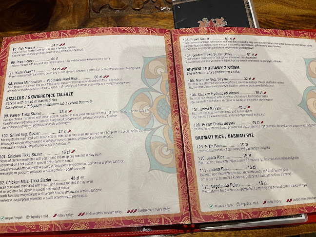 Namaste India: Restauracja Indyjska, Indian Restaurant in Warsaw - Gastronomia