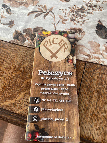 Picer. Pizzeria - Gastronomia