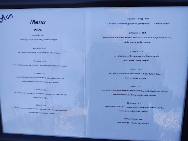 Opinii despre Giro Pizza Italiana în Kraków - Gastronomia