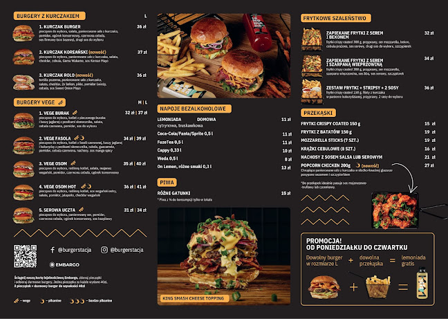 Opinii despre Burger Stacja în Gdańsk - Gastronomia